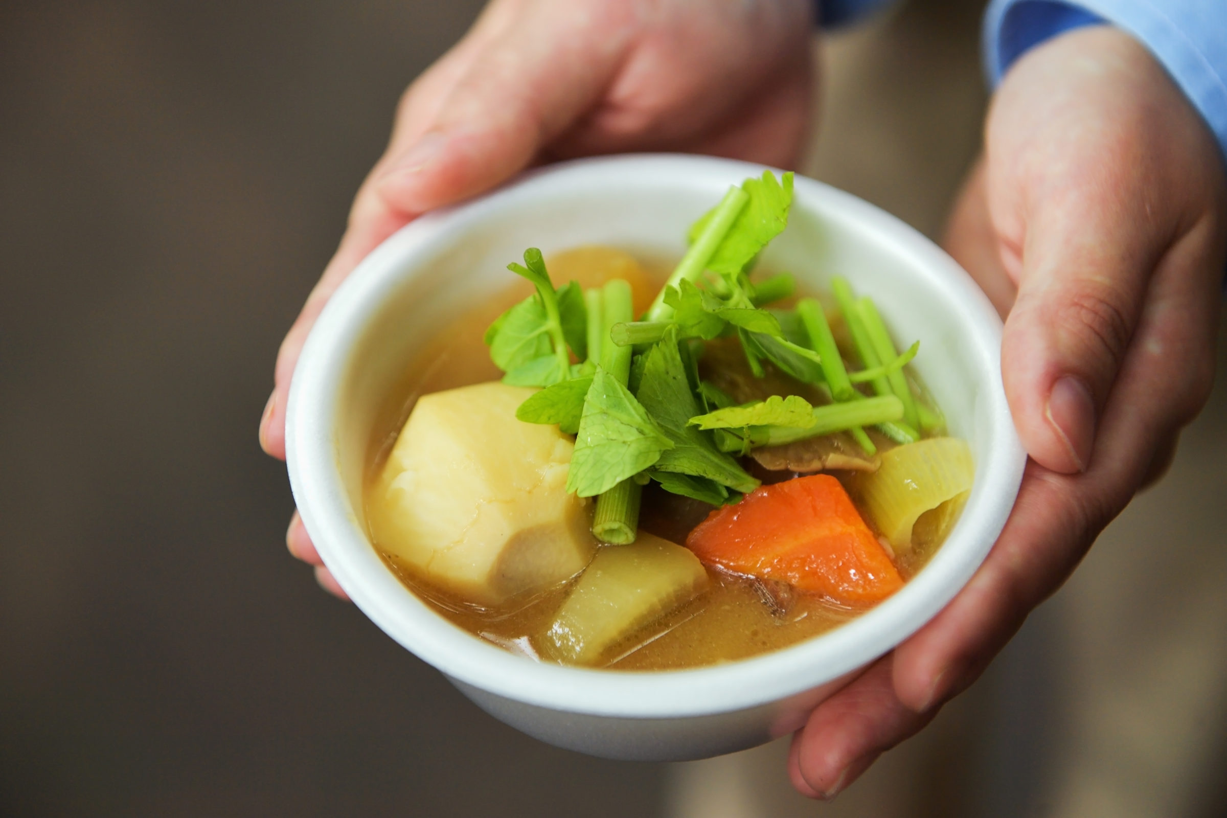 【宿泊者限定】東北 秋の風物詩「芋煮会」in だいこんの花 温泉山荘だいこんの花